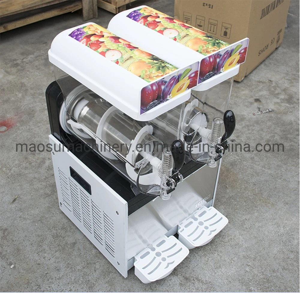 China Professional 1 /2 / 3 Barrel Industrial Commercial Ice Cream Snow Slush Maker Cold Drink Machine